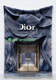 Dior Throw Blankets
